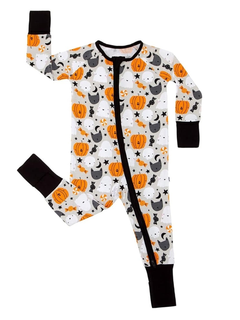Little Sleepies Boo Crew Zippy, 3-6 months